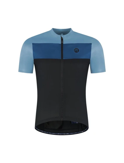 Rogelli CORE BLOCK dres modrý/černý M Rogelli CORE BLOCK dres modrý/černý M