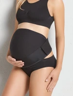 BabyBelt podpůrný těhotenský pás . 1708 black - Anita Maternity