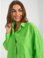 Koszula TO KS 7118.66P jasny zielony