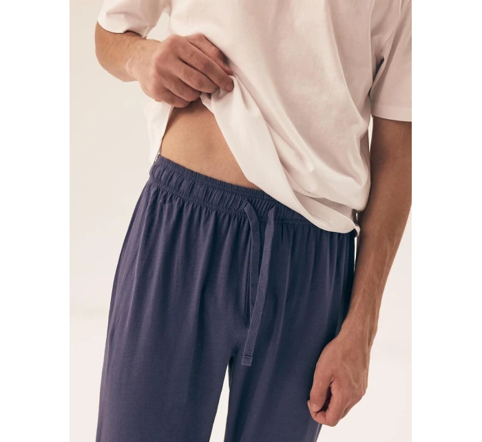 Pánské pyžamové kalhoty 2PACK Mode 43030-59X Tmavě modrá s modrou - Henderson Pánské pyžamové kalhoty 2PACK Mode 43030-59X Tmavě modrá s modrou - Henderson