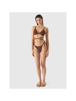 Dámský horní díl plavek model 21430955 Hnědý - 4F Dámský horní díl plavek model 21430955 Hnědý - 4F