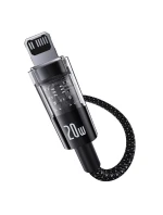 Kabel Baseus Gem USB C-IP 20W 1m (černý)