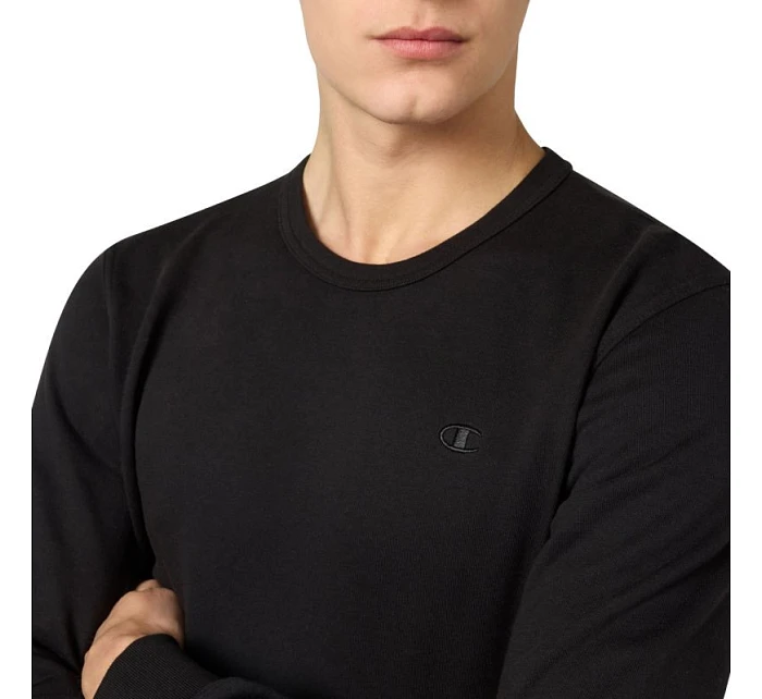 Pánská mikina Champion Crewneck Sweatshirt black 220785 KK001 pánské