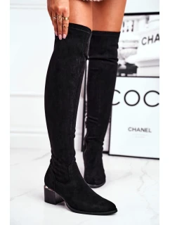 Dámské kozačky černé model 21541329 - Boto