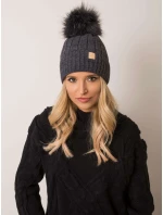 Dámská čepice 8.71 tmavě šedá