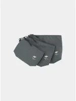 Set kosmetických tašek 4FSS23AWBGU011-22S antracit - 4F