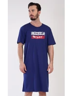 Pánská noční košile s krátkým rukávem Fresh model 21292095 - Vienetta MAN