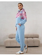Sportovní souprava s květinovým motivem modrá model 22049186 - Moon