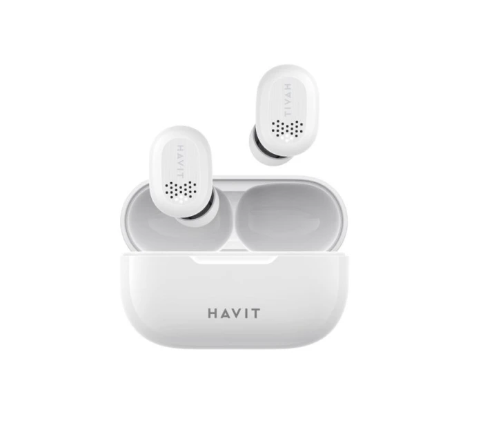 Bezdrátová sluchátka TWS Havit TW925 (bílá)