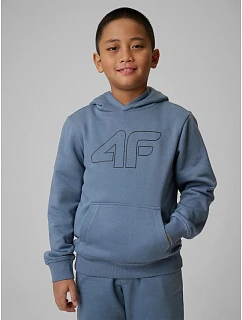 Chlapecká mikina s kapucí 4F 4FJRSS26TSWSM2748-32S dětská