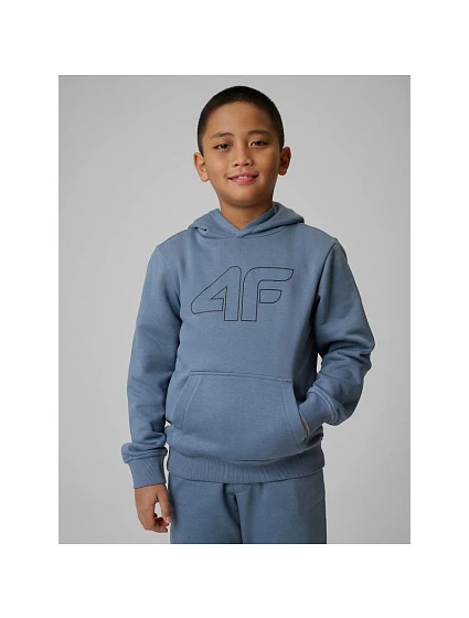 Chlapecká mikina s kapucí 4F 4FJRSS26TSWSM2748-32S dětská