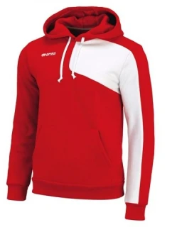 ERREA Malik mikina XL červená/bílá