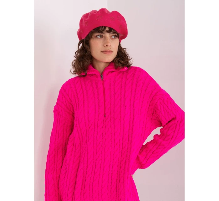 Czapka AT CZ model 19014800 fuksjowy - FPrice Czapka AT CZ model 19014800 fuksjowy - FPrice