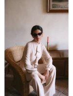 S420 Kombinéza s volánem - béžová S420 Kombinéza s volánem - béžová