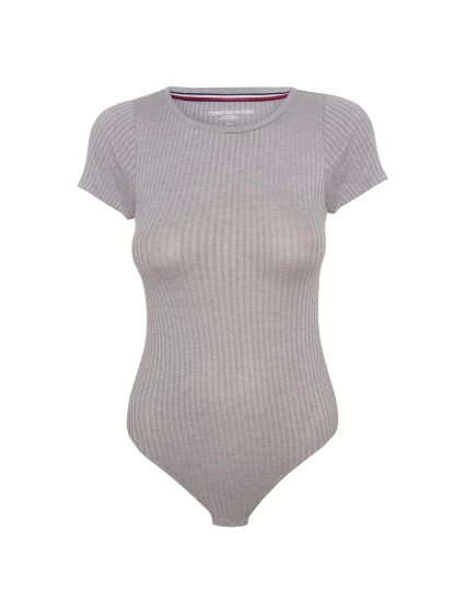 Dámské body s krátkým rukávem UW0UW00699 - Tommy Hilfiger Dámské body s krátkým rukávem UW0UW00699 - Tommy Hilfiger