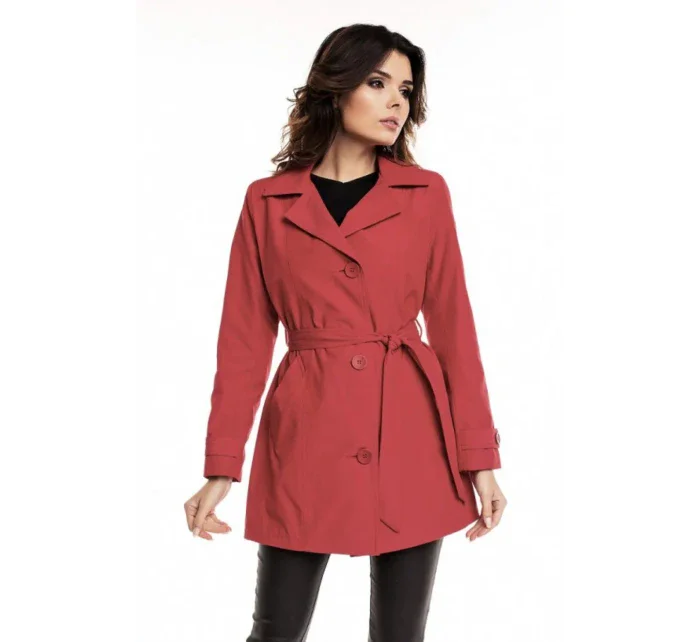 Dámský plášť model 18580902 červený - Cabba