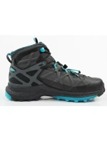 AKU Rocket Mid DFS GTX dámské turistické boty - black/turquoise AKU Rocket Mid DFS GTX dámské turistické boty - black/turquoise