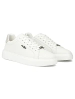 Pánské kožené polobotky bílé model 22079019 - FILIPPO Pánské kožené polobotky bílé model 22079019 - FILIPPO