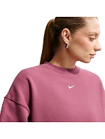 Dámská mikina Nike Studio Fleece, růžová, IM8082 654 Dámská mikina Nike Studio Fleece, růžová, IM8082 654