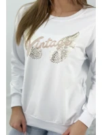 Mikina s potiskem bíl