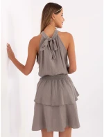 Šaty MI SK 92166.71P tmavě lila