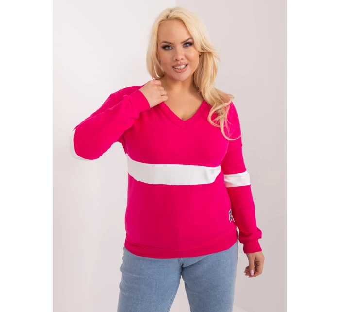 Bluzka RV BZ model 19755131 fuksjowy - FPrice Bluzka RV BZ model 19755131 fuksjowy - FPrice