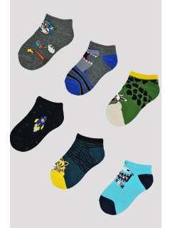 Chlapecké vzorované ponožky ST004