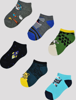 Chlapecké vzorované ponožky ST004