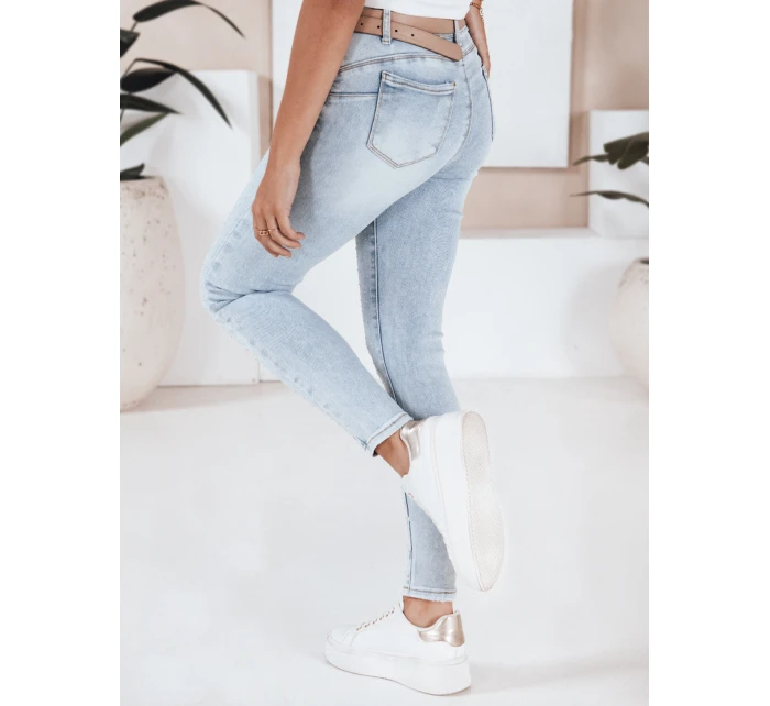 Dámské push up džíny světle modré FashionStreet UY2808