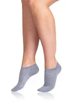 Krátké dámské bambusové ponožky BAMBUS AIR LADIES IN-SHOE SOCKS - BELLINDA - šedá