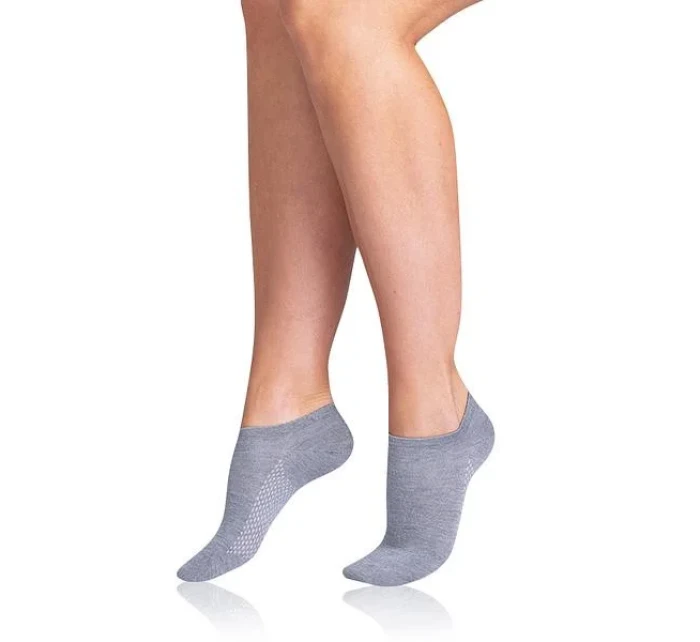 Krátké dámské bambusové ponožky BAMBUS AIR model 21023016 INSHOE SOCKS  šedá - Bellinda