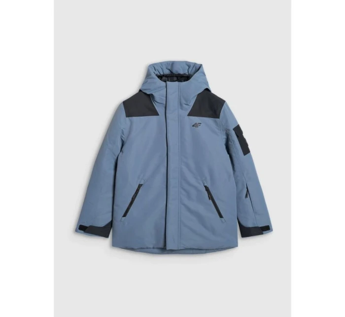 Chlapecká snowboardová bunda 8000 s membránou 4F 4FJRAW25TTJAM1044-32S