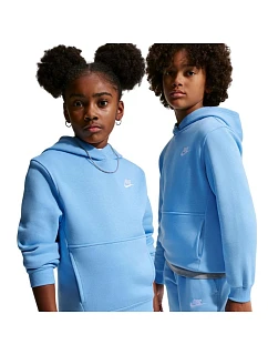 Dětská mikina Nike Sportswear Club Fleece, světle modrá, FD3000 497
