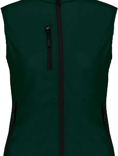Kariban K 404 Dámská 3-vrstvá softhellová vesta 20.K404 bottle green