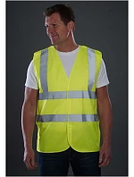 Yoko HVW 100 Hi-Vis bezpečnostní vesta 79.W100 lime Yoko HVW 100 Hi-Vis bezpečnostní vesta 79.W100 lime