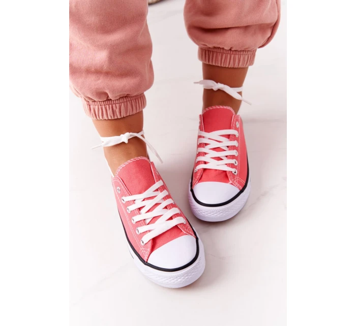 Dámské Klasické Tenisky Korálové model 21558078 - Boto Dámské Klasické Tenisky Korálové model 21558078 - Boto