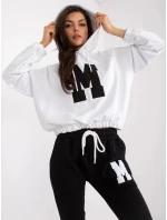 Tepláková souprava RV KMPL model 18257733 bílá a černá - FPrice Tepláková souprava RV KMPL model 18257733 bílá a černá - FPrice