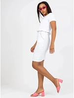 Dámské šaty RV SK 7914.68P bílé - FPrice