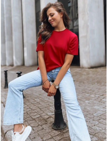 MAYLA dámské tričko červené FashionStreet RY2210