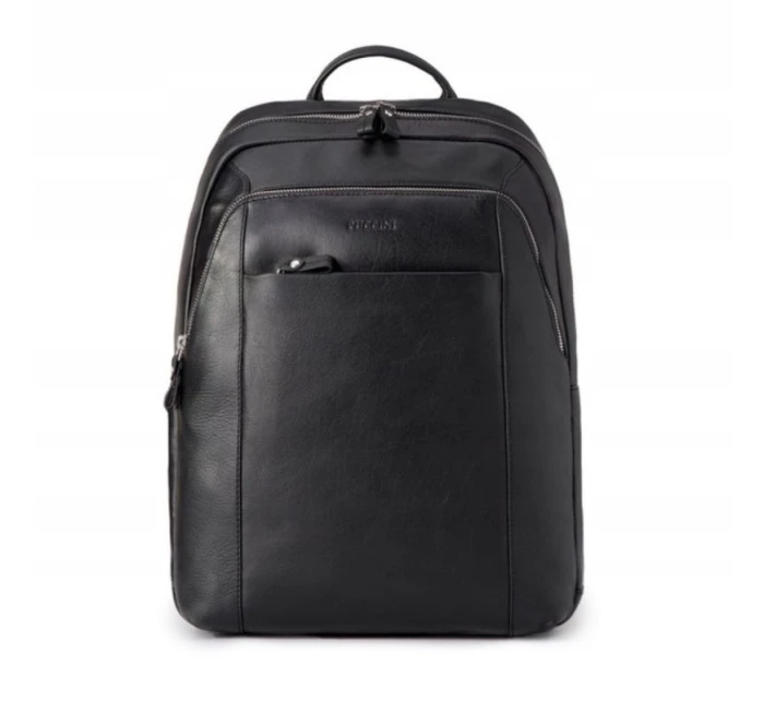 Pánský kožený batoh na notebook  Royal Collection Black - model 21933132