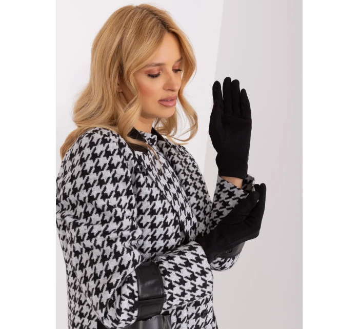 Rękawiczki AT RK model 19381291 czarny - FPrice Rękawiczki AT RK model 19381291 czarny - FPrice