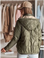 Dámská přechodná prošívaná bunda MARISSIA zelená FashionStreet TY4852