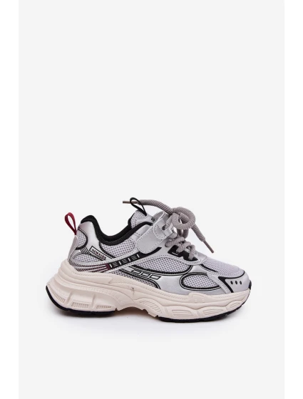 Dětské Tenisky Na Tlusté Podešvi Stříbrné Xairana Dětské Tenisky Na Tlusté Podešvi Stříbrné Xairana