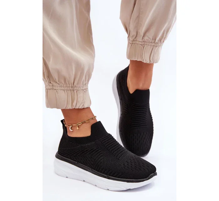 Dámská nazouvací sportovní obuv Černá Ferive