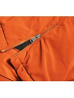Dámská zimní bunda oranžová (CAN-588)