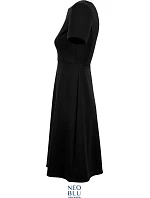 NEOBLU Camille Šaty s krátkým rukávem 24.3171 deep black NEOBLU Camille Šaty s krátkým rukávem 24.3171 deep black