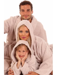 AKCE - Župan unisex Athena 2116 8251 se šálovým límcem oříškový - Vestis