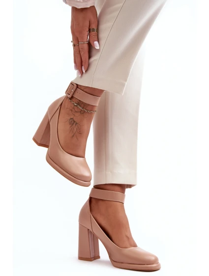 Lodičky na sloupku model 188527 Step in style Lodičky na sloupku model 188527 Step in style