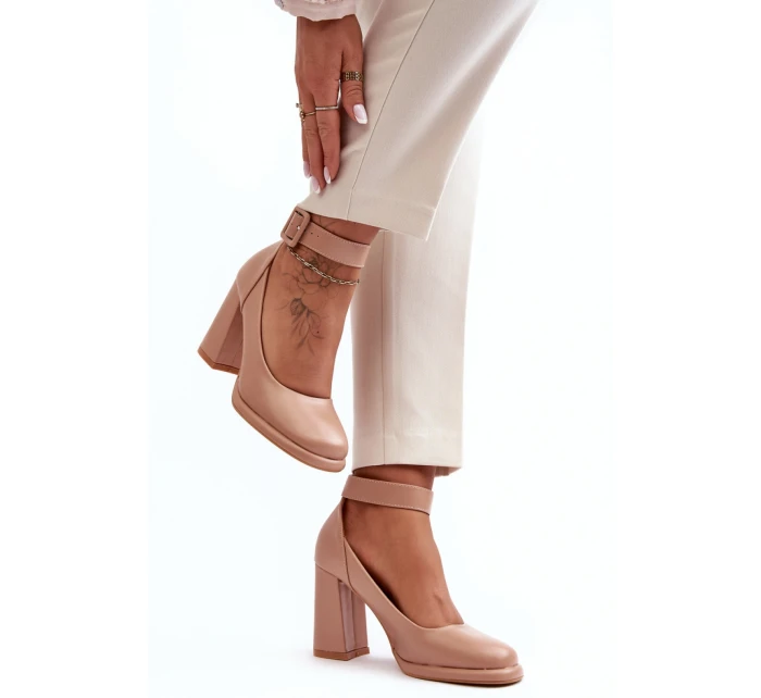 Lodičky na sloupku model 188527 Step in style Lodičky na sloupku model 188527 Step in style