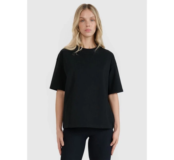 Dámské tričko oversize s potiskem model 21436792 - 4F Dámské tričko oversize s potiskem model 21436792 - 4F